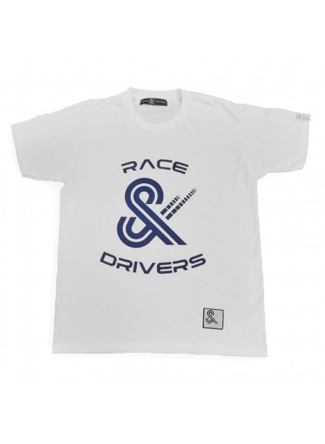 T-SHIRT BLANC LOGO RACE &...