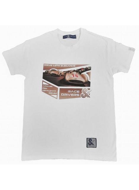 T-SHIRT BLANC MUSEUM - HOMME